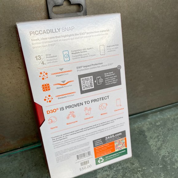 Zagg Gear 4 Picadilly Snap Magnetic iPhone Case - Picture 5 of 7